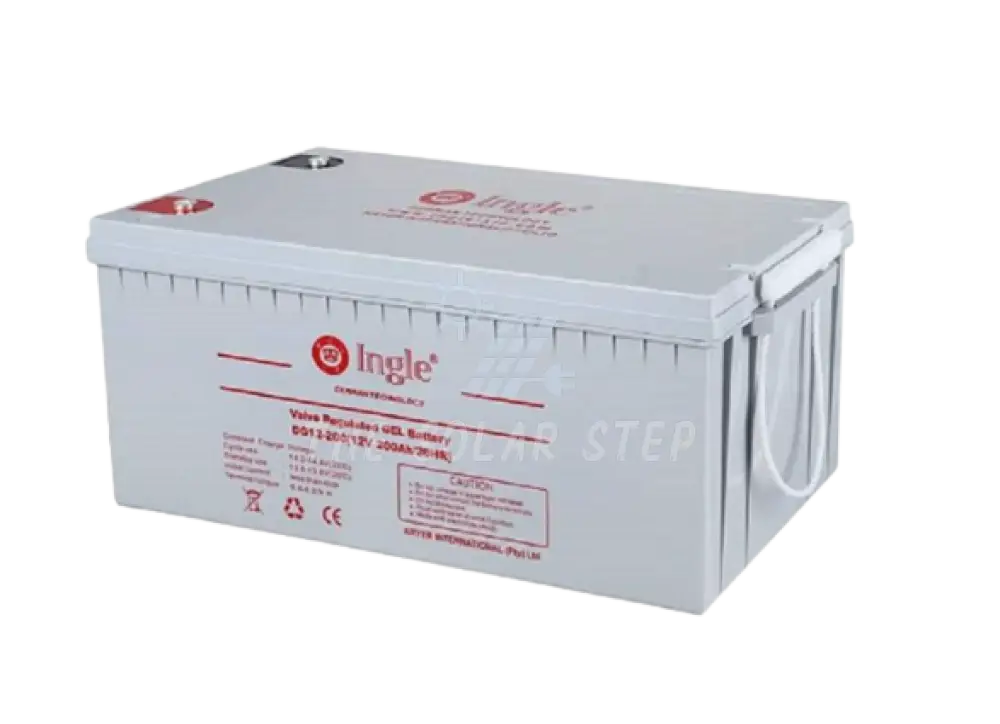 12V 200Ah Ingle Deep Cycle Gel Battery