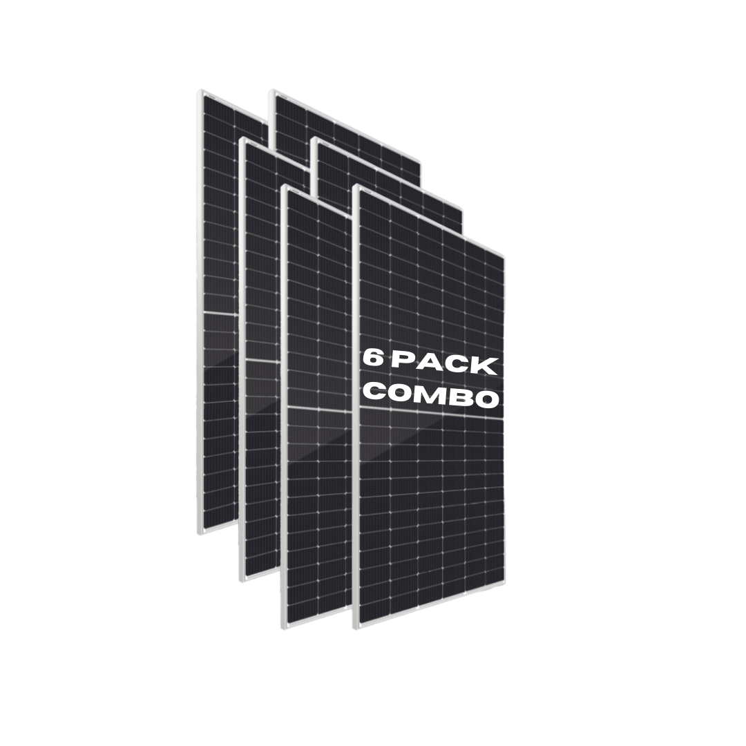 HAITAI 545W Mono Crystal TIER 1 Solar Panel (HTM545MH5-72) 6 PACK COMBO