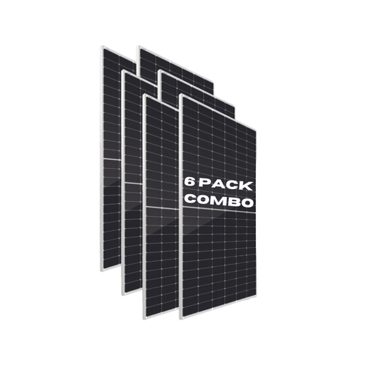 HAITAI 545W Mono Crystal TIER 1 Solar Panel (HTM545MH5-72) 6 PACK COMBO
