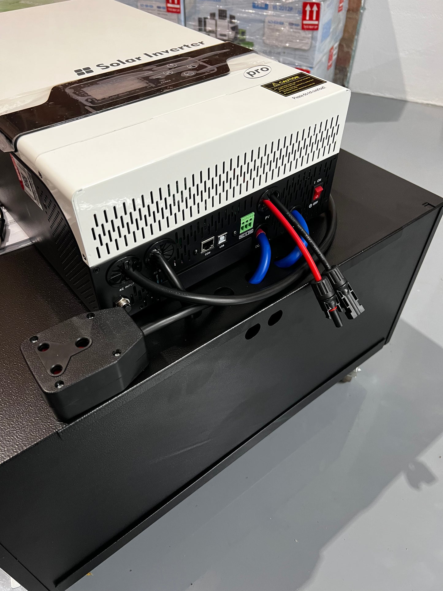 5.2KVA / 5200W MUST Hybrid Inverter + 5.43kWh LITHIUM Portable Plug & Play System (SOLAR READY)