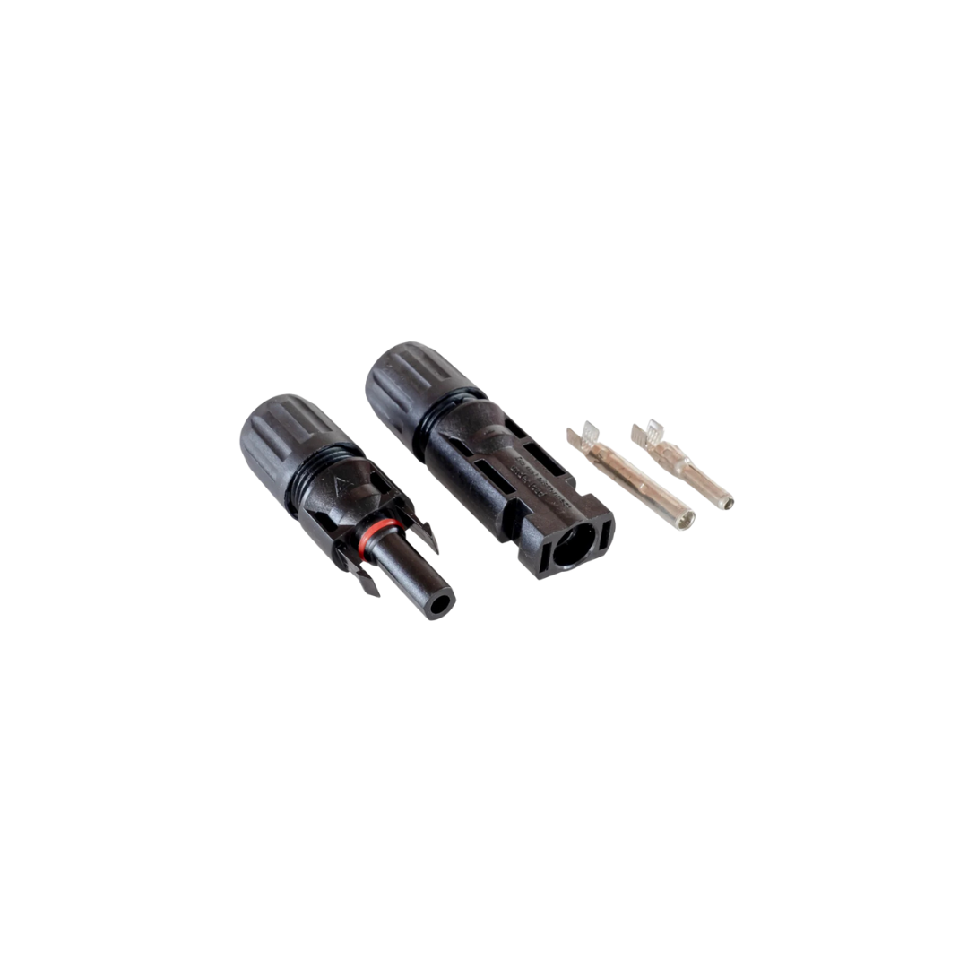 MC 4 Solar Panel Connector (MALE + FEMALE)