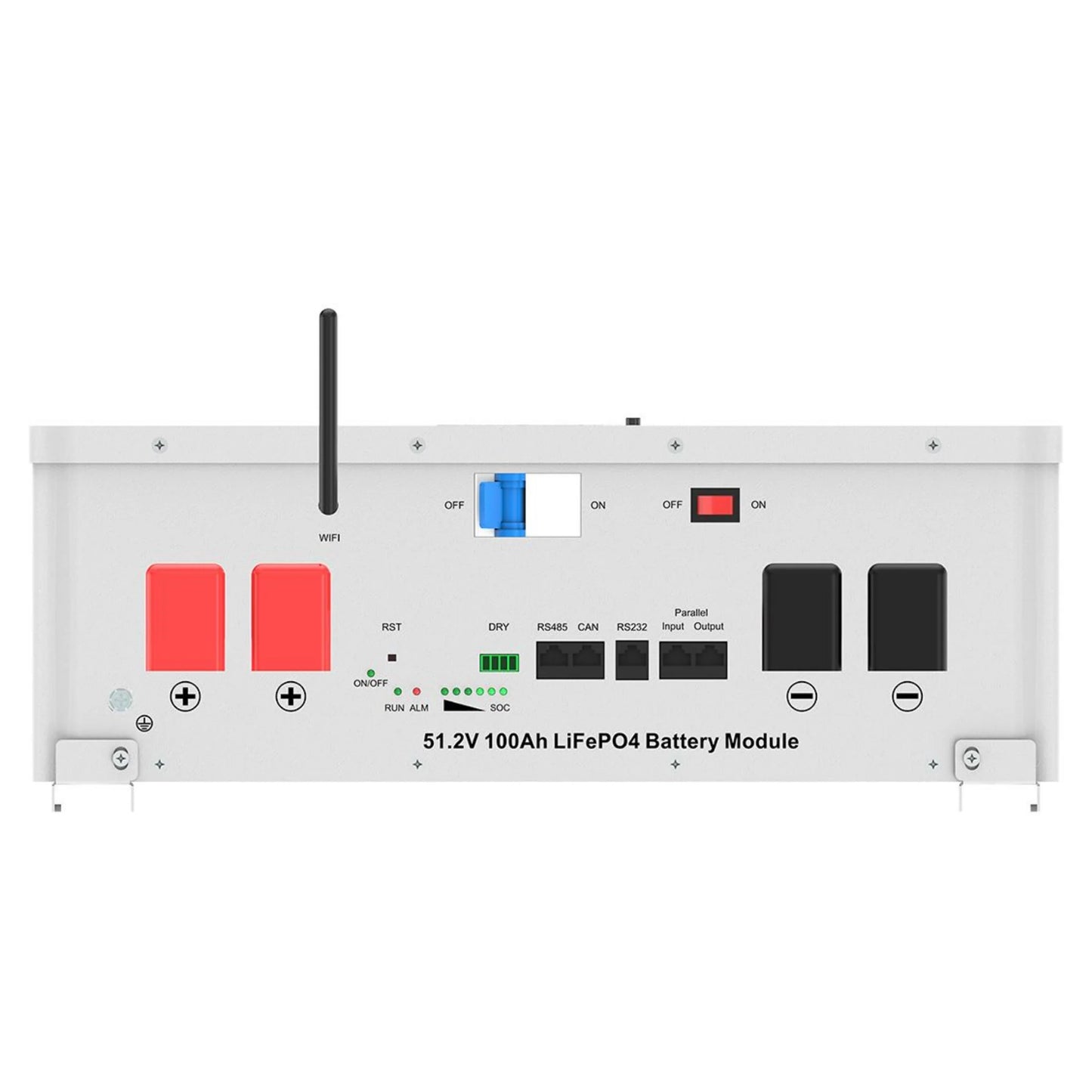 5.12kWh Must 100AH 51.2V Wall Mount Lithium Battery (LP1600) + WIFI