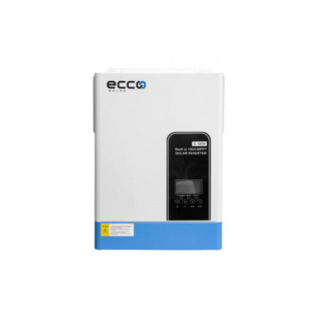 Ecco 5.5KVA 5500W Hybrid Inverter 48V MPPT 100A – Pure Sine Wave (Parallel Version)
