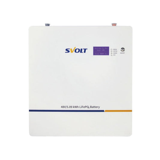SVOLT 5.43kWh 106AH 51.2V Lithium Ion Battery (SQUARE - Wall Mounted) With BMS