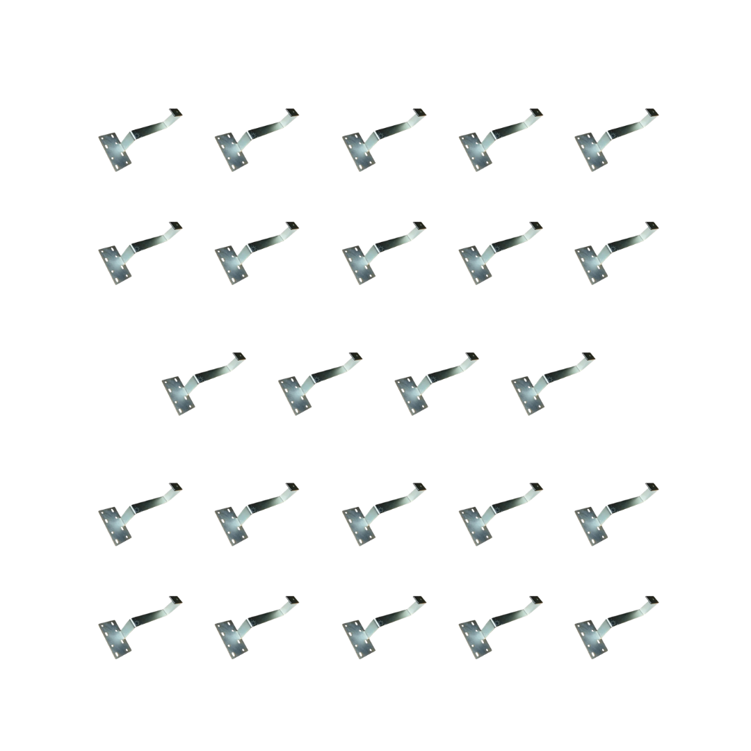 Truss Tile Roof Brackets for 12-Pack Solar Panel
