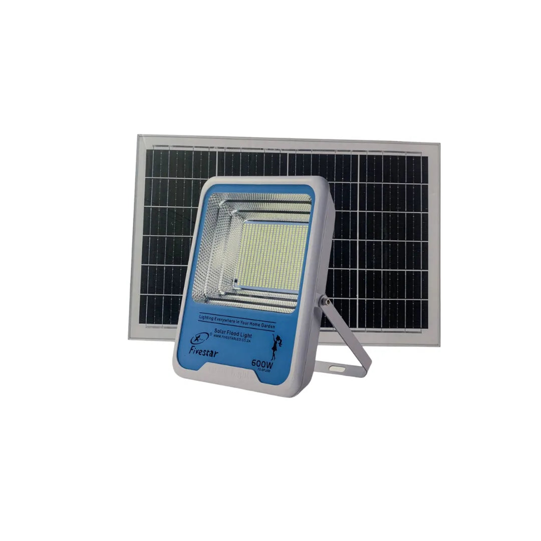 25W FIVESTAR Solar Flood Light With Solar Panel & Remote