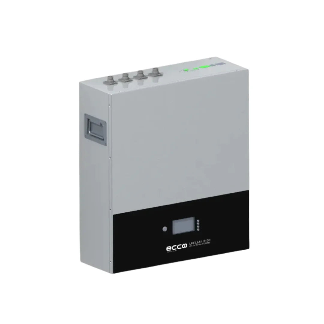 10.24kWh 48V ECCO Lithium Battery 200AH (Wall Mount 48200)