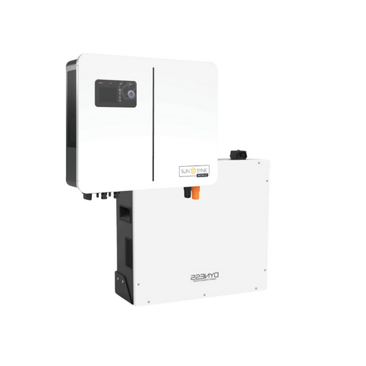 6KW Sunsynk Lynks Hybrid inverter +1x 5.12kWh 1C Dyness Lithium Battery Back Up Power Combo