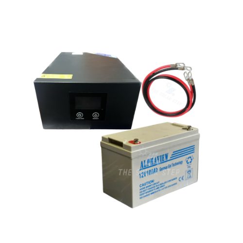 1000W 12V ECCO Inverter + 100AH Gel Battery Budget Combo