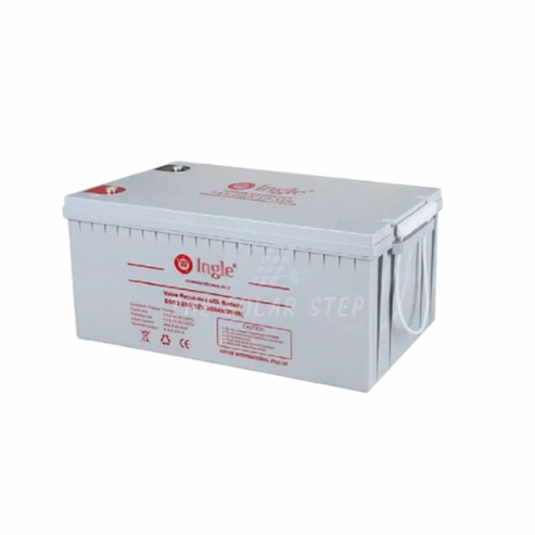 12V 200AH Ingle Deep Cycle Gel Battery – The Solar Step