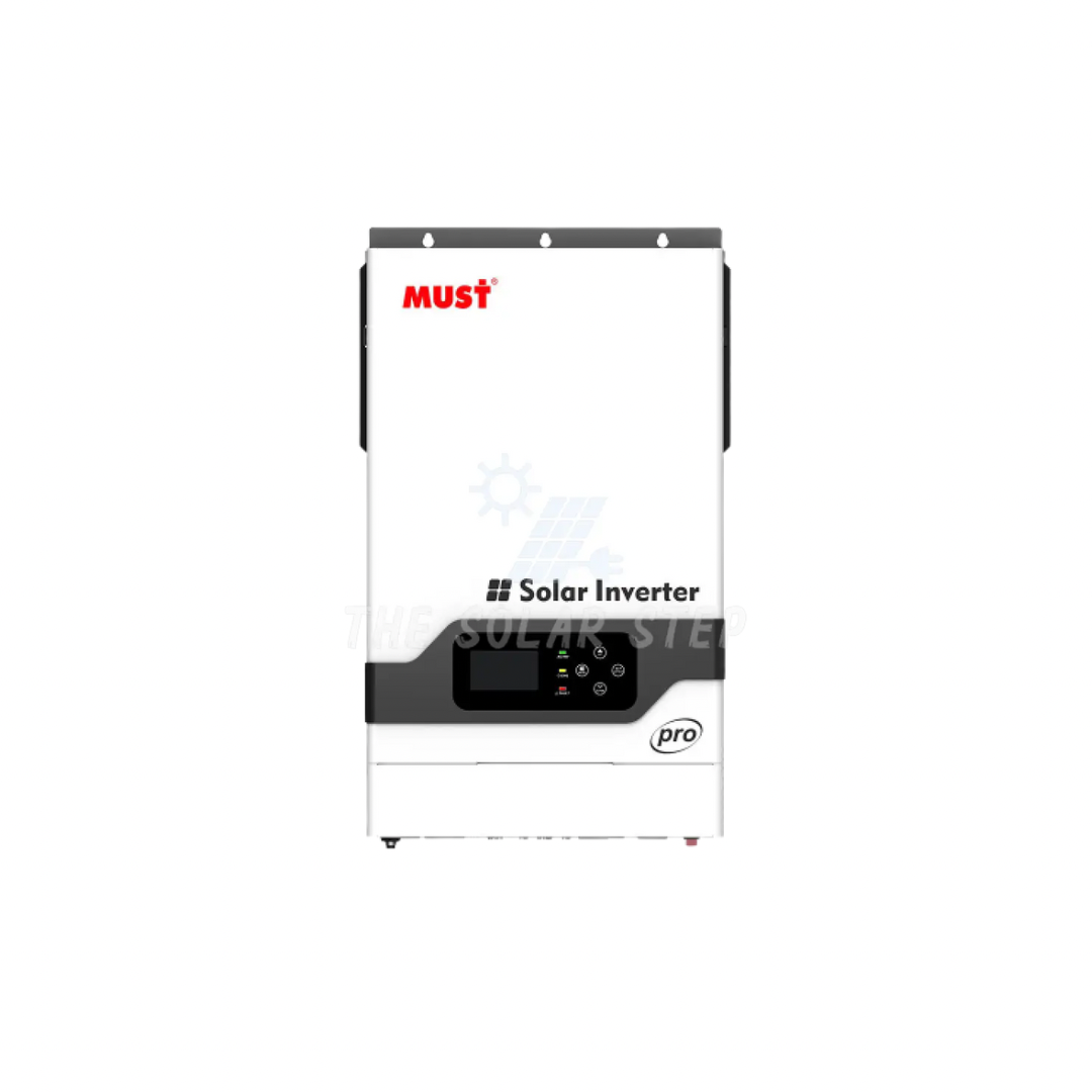 5.2KVA / 5200W 48V MUST Hybrid Inverter 100A MPPT – The Solar Step