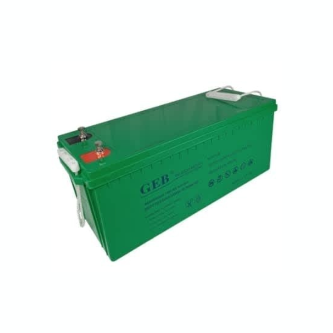 GEB Slimline 12V 200AH Gel Battery