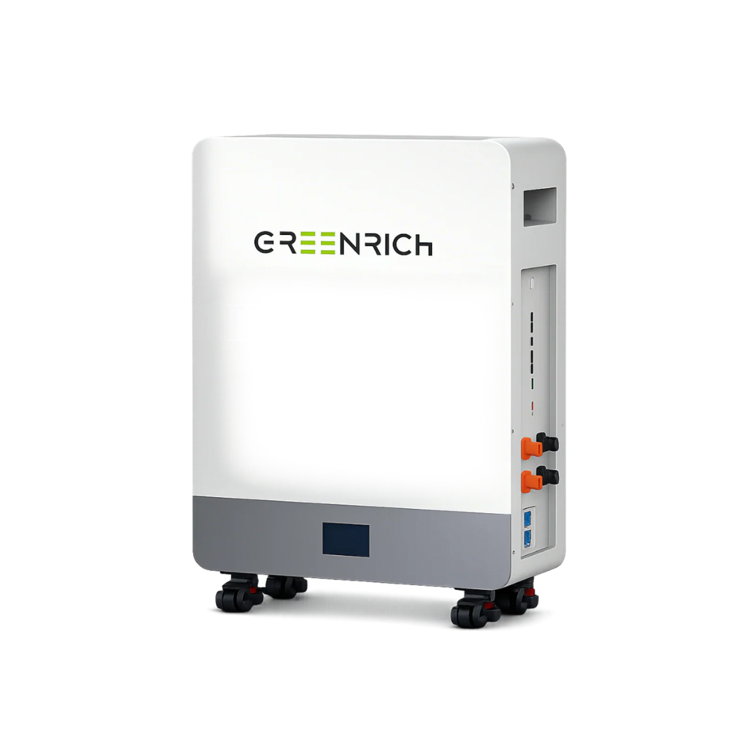 16kWh Greenrich AF16000 Lithium Battery 51.2V LiFePO₄ (Floor Standing)
