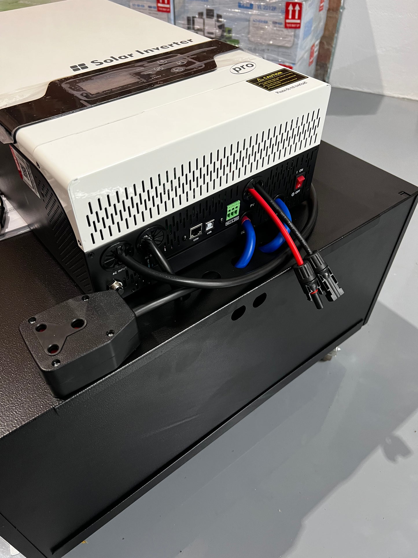 5.2KVA / 5200W MUST Hybrid Inverter + 5.42kWh LITHIUM Portable Plug & Play System (SOLAR READY)