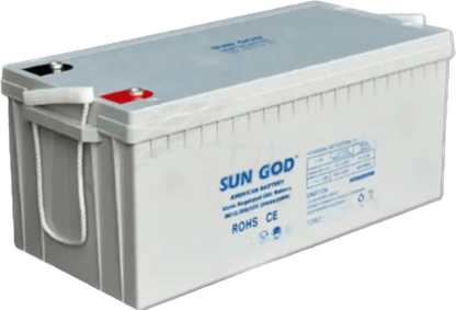 1.28kWh 12V SUN GOD Lithium Battery LiFePO4 – The Solar Step