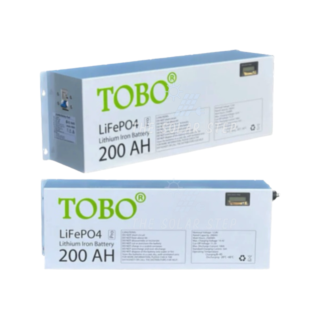 2.56kWh 200AH 12V TOBO Lithium Battery