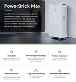 8KVA Deye Hybrid Inverter + 16.07kWh Dyness PowerBrick Max Battery + 6x 550W Tier 1 Solar Panel Backup Combo