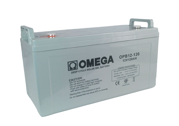 12V 120AH OMEGA Dep Cycle Gel Battery