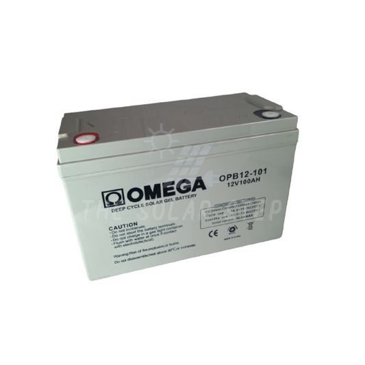 12V 100AH OMEGA Deep Cycle Gel Battery