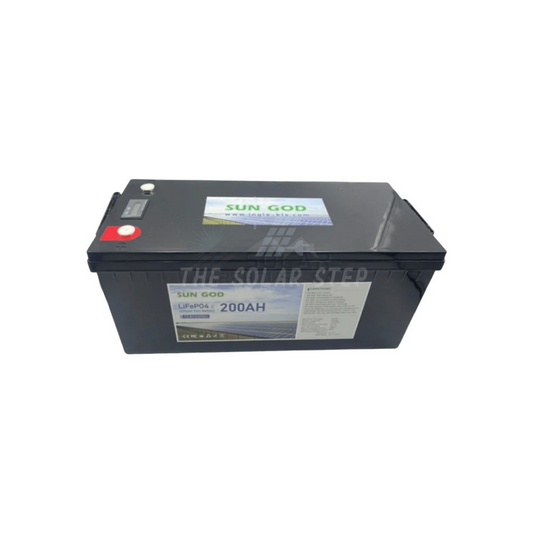 12.8V 200AH 2.56kWh SUNGOD Lithium Battery