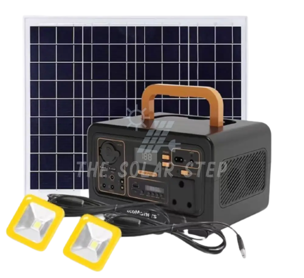 Fivestar Portable Rechargeble Solar Backup Power Station 300W Mppt 20Ah Lithium Battery