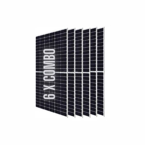 6 x 650W FIVESTAR Double Glass Bifacial Solar Panel Combo