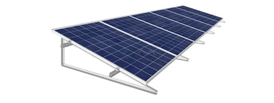 Standing Solar Panel Structures Solar Panel Mounting Structure / Stand (Per Leg) – The Solar Step